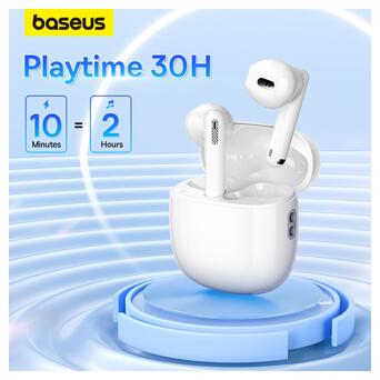 Навушники Baseus WX5 white  фото №5