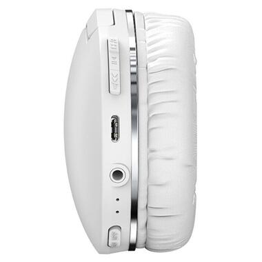 Накладні бездротові навушники Baseus Encok Wireless headphone D02 Pro (NGTD01030) White фото №4
