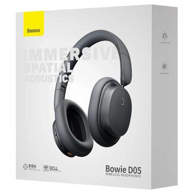 Навушники Baseus Bowie D05 Wireless Headphones Grey фото №6
