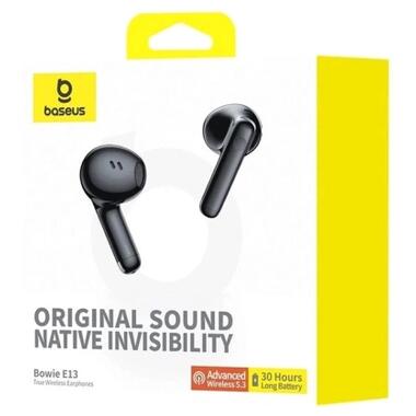 Наушники Baseus Bowie E13 True Wireless Earphones Galaxy Black (A00059701127-Z1) фото №7