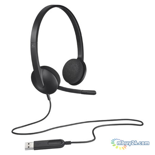 Навушники Logitech Headset H340 USB (981-000475) фото №2