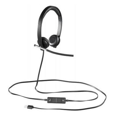 Навушники Logitech H650e Dual USB Wired Headset (981-000519) (WY36dnd-107365) фото №1