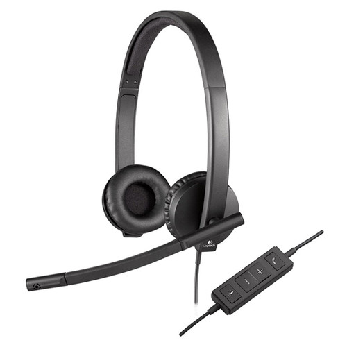 Гарнитура Logitech H570e Headset Stereo USB (981-000575) (WY36dnd-111373) фото №2