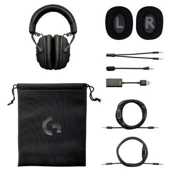 Навушники Logitech Pro X Gaming Black (981-000818) фото №2
