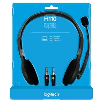 Навушники Logitech H110 Stereo Headset (981-000271) фото №6