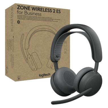 Наушники Logitech Zone Wireless 2 ES Busines Graphite (981-001498) фото №1
