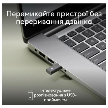 Наушники Logitech Zone Wireless 2 ES for Business Graphite (981-001493) фото №11