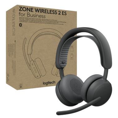 Наушники Logitech Zone Wireless 2 ES for Business Graphite (981-001493) фото №6