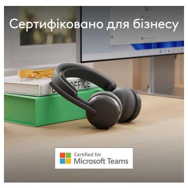 Наушники Logitech Zone Wireless 2 ES for Business Graphite (981-001493) фото №7