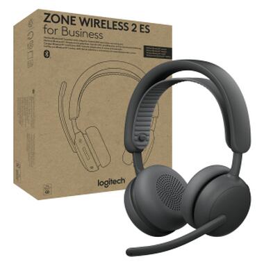 Наушники Logitech Zone Wireless 2 ES for Business Graphite (981-001512) фото №6