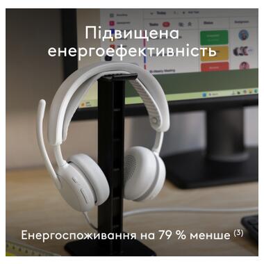Наушники Logitech Zone Wired 2 USB White (981-001621) фото №8