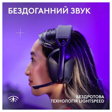 Наушники Logitech G321 Lightspeed Black (981-001563) фото №4