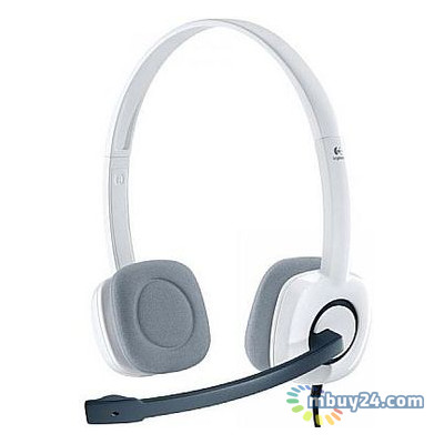 Навушники Logitech H150 Stereo Headset Cloud White (981-000350) фото №1
