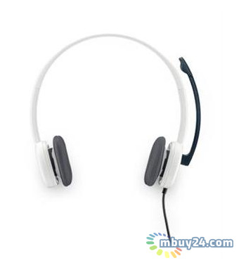 Навушники Logitech H150 Stereo Headset Cloud White (981-000350) фото №2