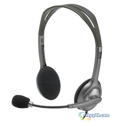 Навушники Logitech Stereo Headset H111 (981-000593) фото №1