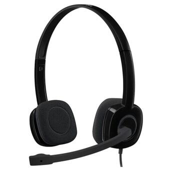 Навушники Logitech Stereo Headset H151 (981-000589) фото №1