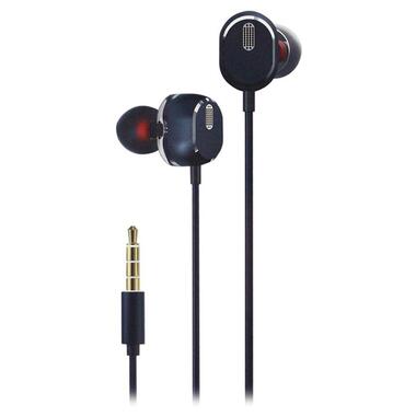 Навушники з мікрофоном HP DHE-7003 (мобільна гарнітура) Volume Control Black (DHE-7003) фото №1