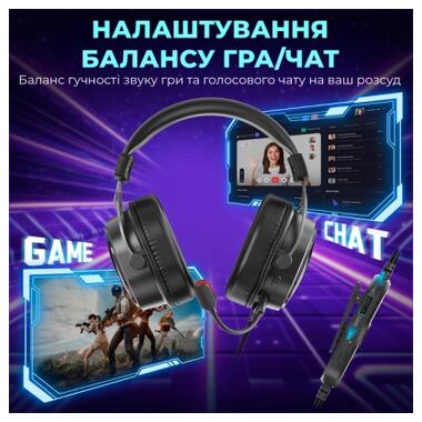 Наушники Fifine H16 7.1 RGB Black (H16) фото №6