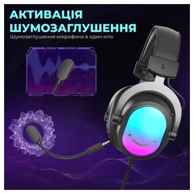 Наушники Fifine H16 7.1 RGB Black (H16) фото №9