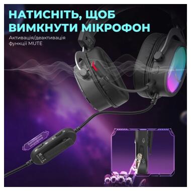 Наушники Fifine H16 7.1 RGB Black (H16) фото №10