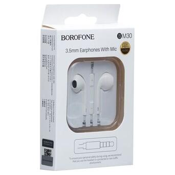 Навушники Borofone BM30 Колір Білий фото №5