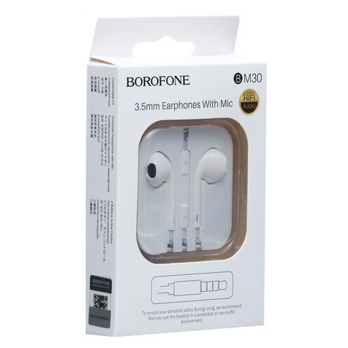 Навушники Borofone BM30 Колір Чорний фото №1