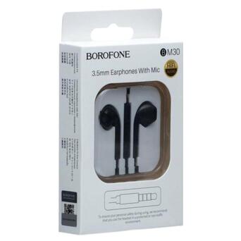 Навушники Borofone Black (BM30B) фото №3