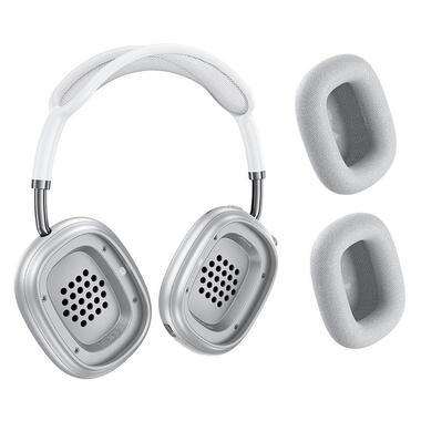 Наушники Borofone BO35 Adorable BT headphones Silver фото №2