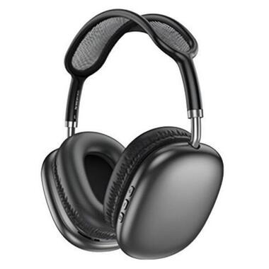 Наушники Borofone Elegant BT headphones BO22 Plus Black фото №2