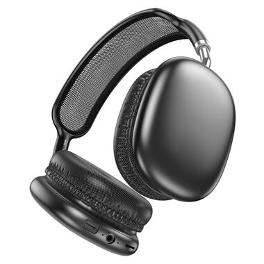 Наушники Borofone Elegant BT headphones BO22 Plus Black фото №3