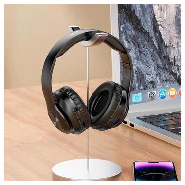 Наушники Borofone Gratified BT headphones BO24 Black фото №3