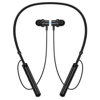 Беспроводные спортивные наушники BOROFONE BE72 Sun neck hanging BT earphones Black (6941991124518) фото №6
