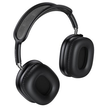 Беспроводные накладные наушники BOROFONE BO36 Tone BT headphones Black (6941991127090) фото №3
