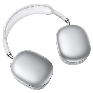 Беспроводные накладные наушники BOROFONE BO36 Tone BT headphones Silver (6941991127106) фото №4