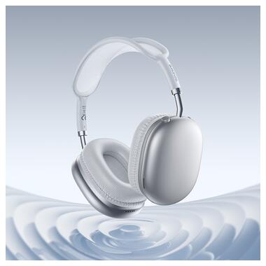 Беспроводные накладные наушники BOROFONE BO36 Tone BT headphones Silver (6941991127106) фото №5