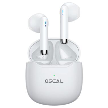 Навушники OSCAL HiBuds 5 white фото №1