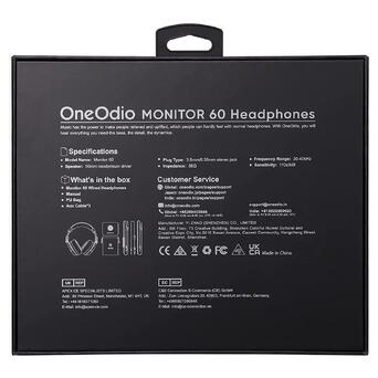 Навушники OneOdio Monitor 60 фото №3
