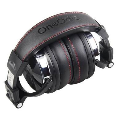 Навушники провідні OneOdio Studio Pro 50, складні, мікрофон, чорні фото №2