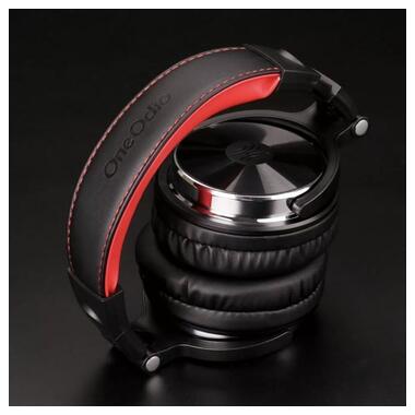 Навушники OneOdio Pro-10 DJ Black Red фото №3
