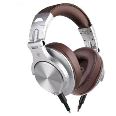 Наушники OneOdio A71 3,5мм/6,35мм Silver/Brown (A71 Silver Brown) фото №2