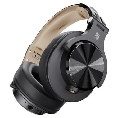 Наушники OneOdio Fusion A70 Bluetooth+3,5мм/6,35мм Black/Gold (A70 Black Gold) фото №2
