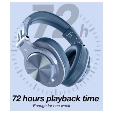 Наушники OneOdio Fusion A70 Bluetooth+3,5мм/6,35мм Sky Blue (A70 Sky Blue) фото №6