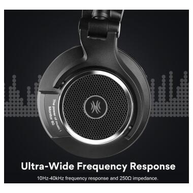 Наушники OneOdio Monitor 80 3,5мм/6,35мм Black (Monitor 80 Black) фото №9