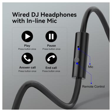 Наушники OneOdio Pro 10 3,5мм/6,35мм Black (Pro 10 Black) фото №6