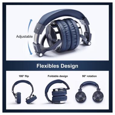 Наушники OneOdio Pro 10 3,5мм/6,35мм Deep Blue (Pro 10 Deep Blue) фото №3