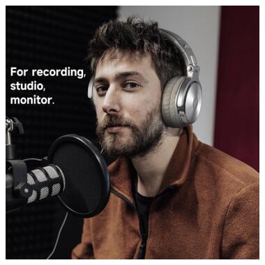 Наушники OneOdio Pro 10 3,5мм/6,35мм Silver (Pro 10 Silver) фото №5