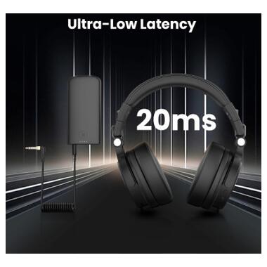 Наушники OneOdio Studio Max 1 Bluetooth Hi-Res Wireless/LDAC +3,5мм/6,35мм Audio (Studio Max 1 Black) фото №6