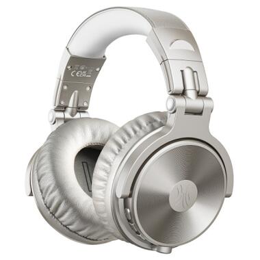 Наушники OneOdio Studio Pro C Bluetooth+3,5мм Silver (Pro C Silver) фото №1