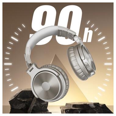 Наушники OneOdio Studio Pro C Bluetooth+3,5мм Silver (Pro C Silver) фото №7