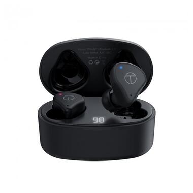 Гібридні Bluetooth навушники TRN BT1 з арматурними та динамічними випромінювачами (Чорний) фото №1